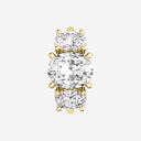 Oval Three Stone Engagement Ring