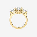 Pear Three Stone Engagement Ring