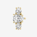 Pear Three Stone Engagement Ring