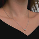 Emerald Solitaire Pendant