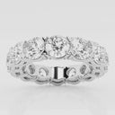 V-Prong Round Eternity Band