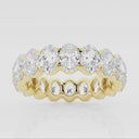 Oval Eternity Band