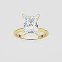 Radiant Petite Solitaire Engagement Ring