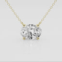 Oval Solitaire Pendant