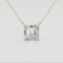Asscher Solitaire Pendant