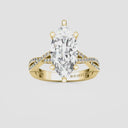 Marquise Double Twist Engagement Ring