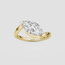 Marquise Bypass Engagement Ring