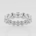 Marquise Alternating Eternity Band