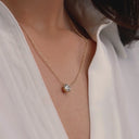 Round Solitaire Pendant