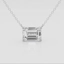 Emerald Solitaire Pendant
