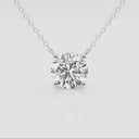 Round Solitaire Pendant