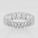 Alternating Pear Eternity Band