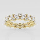 Marquise Alternating Eternity Band