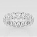 Oval Eternity Band