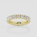 French Pave Round Eternity Band